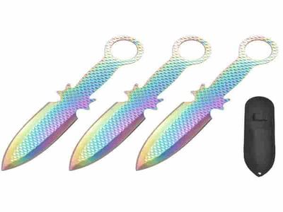 Aurora Edge Throwing Knife Set